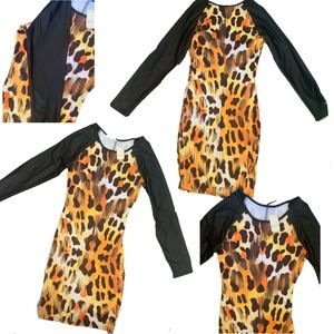Leopard Print Bodycon Dress